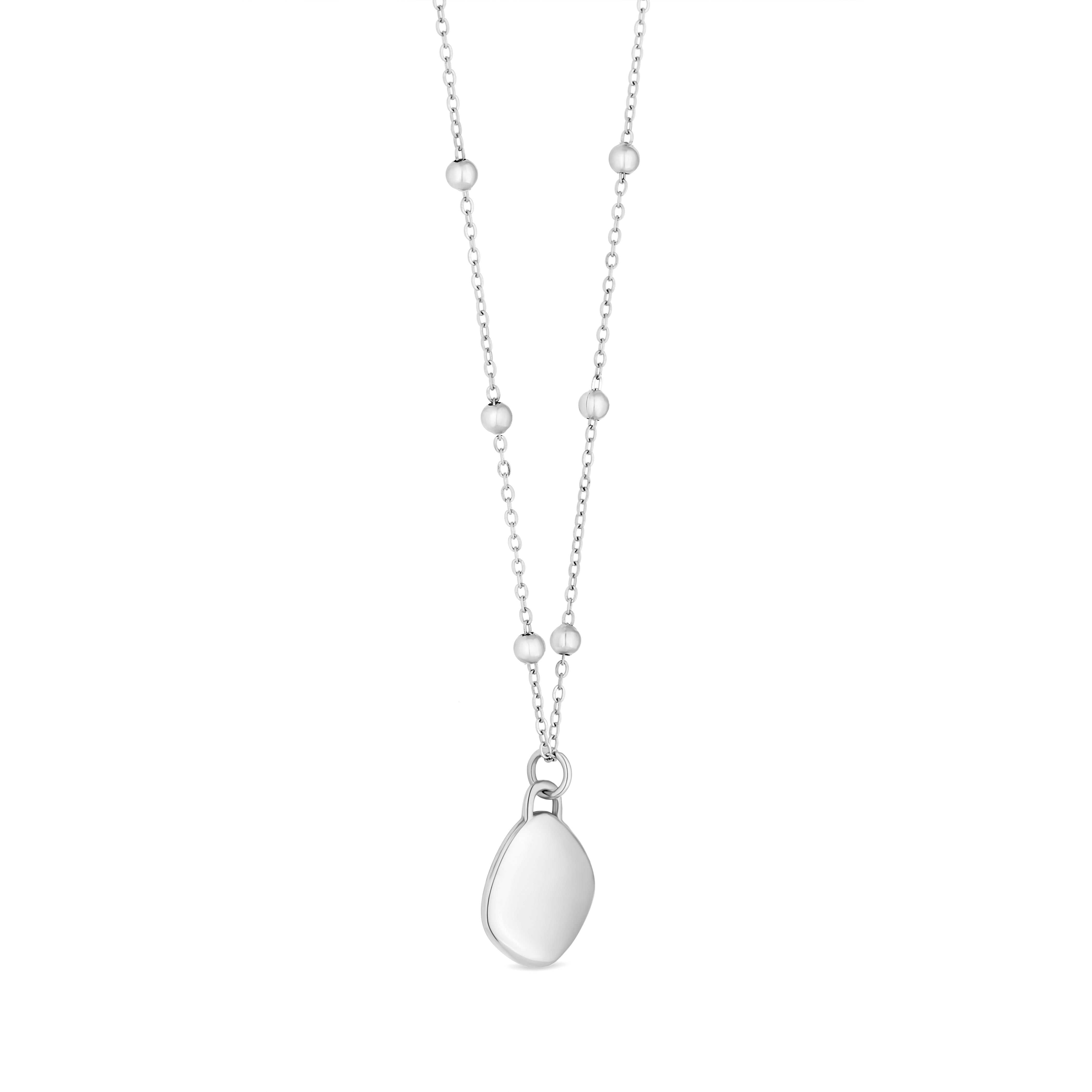 PEBBLE NECKLACE - SILVER