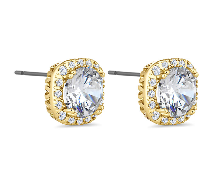 Affinity Earrings in Gold Plate