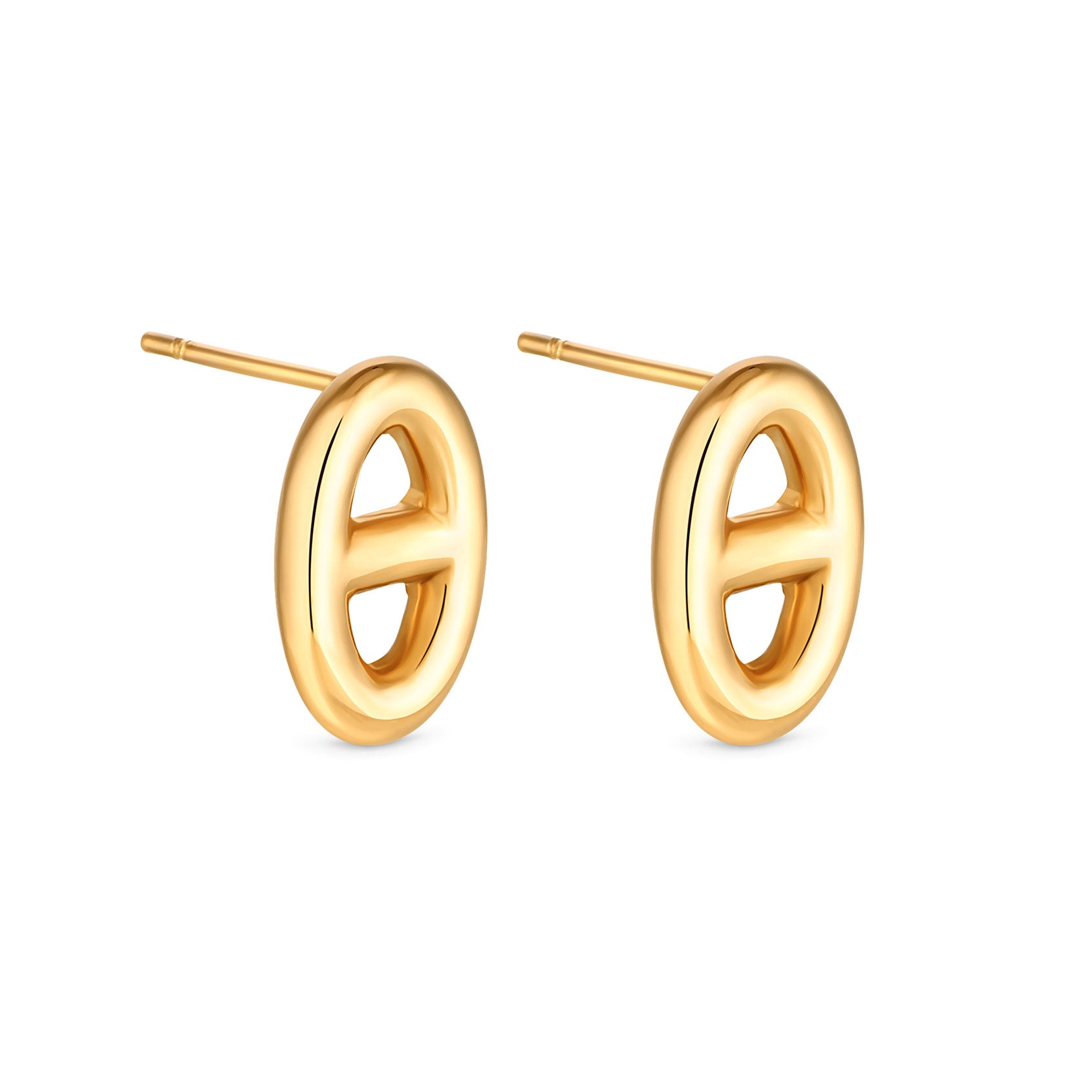 ANCHOR EARRINGS - GOLD
