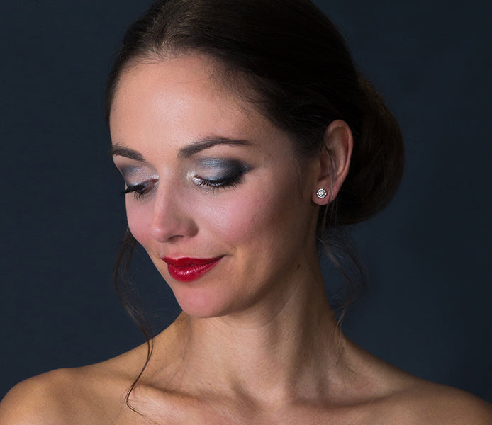 April Gemstone Stud Earrings