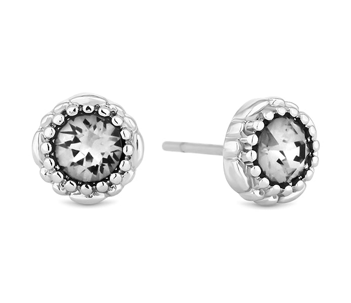 April Gemstone Stud Earrings