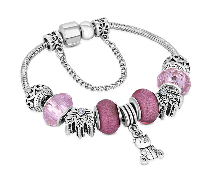 Ava Bracelet in Dusty Pink - Small Size