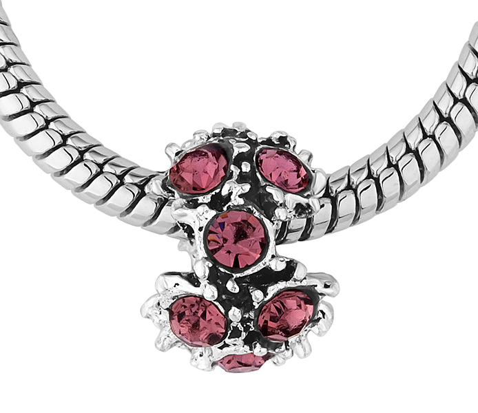 Ava Bracelet in Purple - Small Size