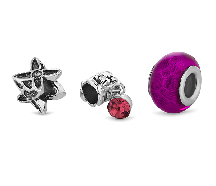 Ava Bracelet in Purple - Small Size