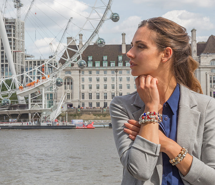 Ava Bracelet in Red - Small Size