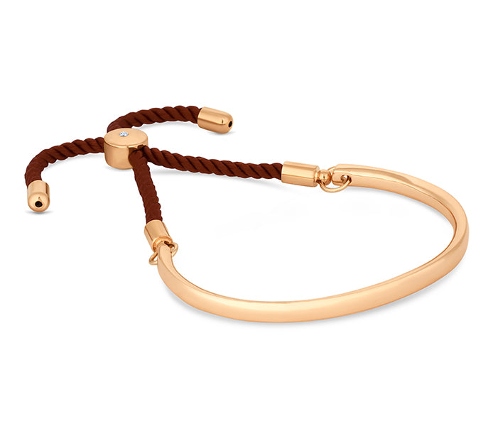 Bali Bracelet in Rose Gold with Rose