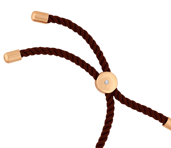 Bali Bracelet in Rose Gold with Rose