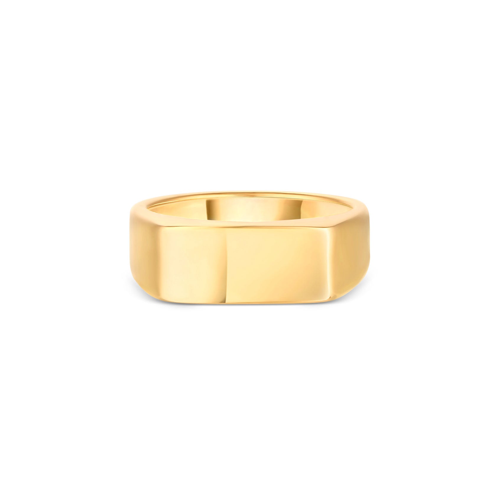BAR RING - GOLD, SIZE 7