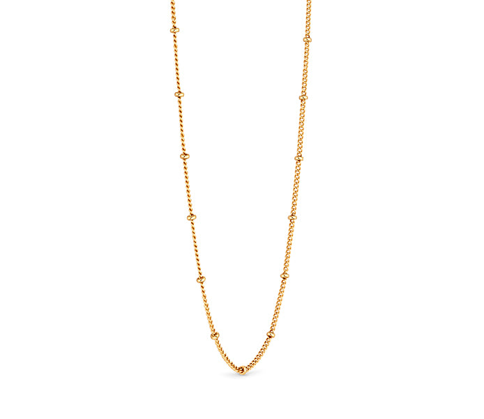 Bobble Chain Gold long