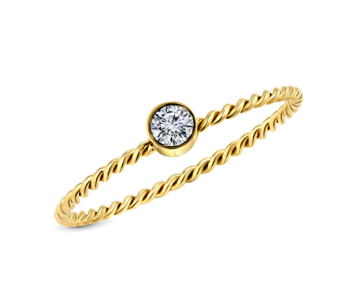 Braided Ring Gold