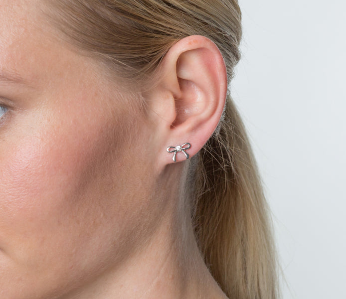 Bow Stud Earrings