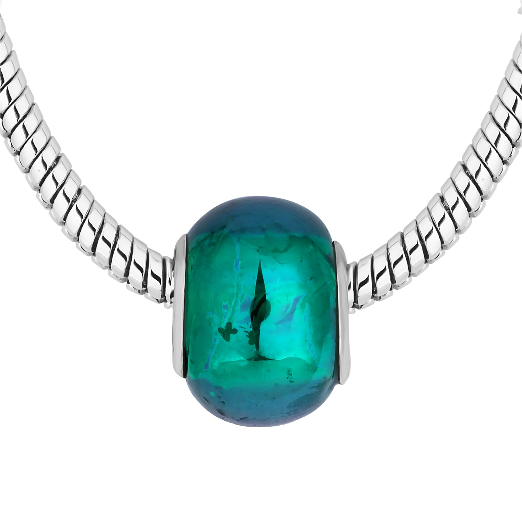 Charm Bracelet with Blue Charms