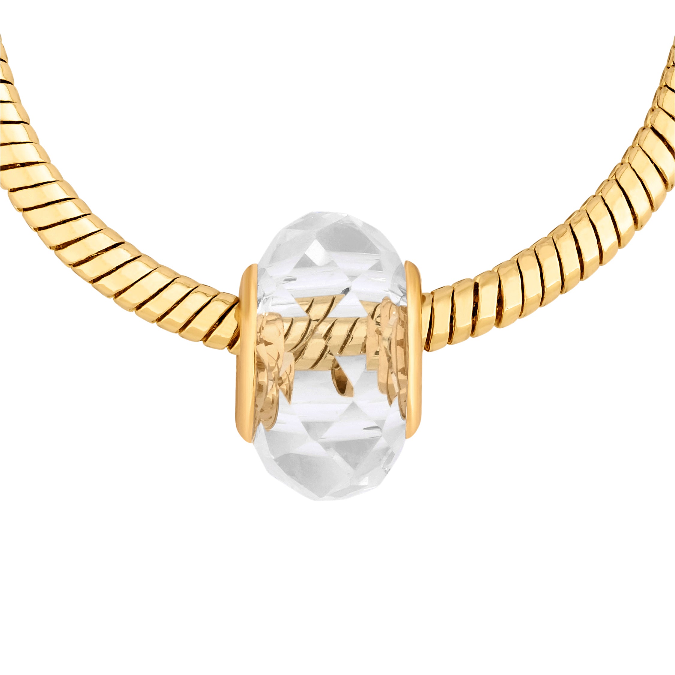 Charm Bracelet with Gold Charms