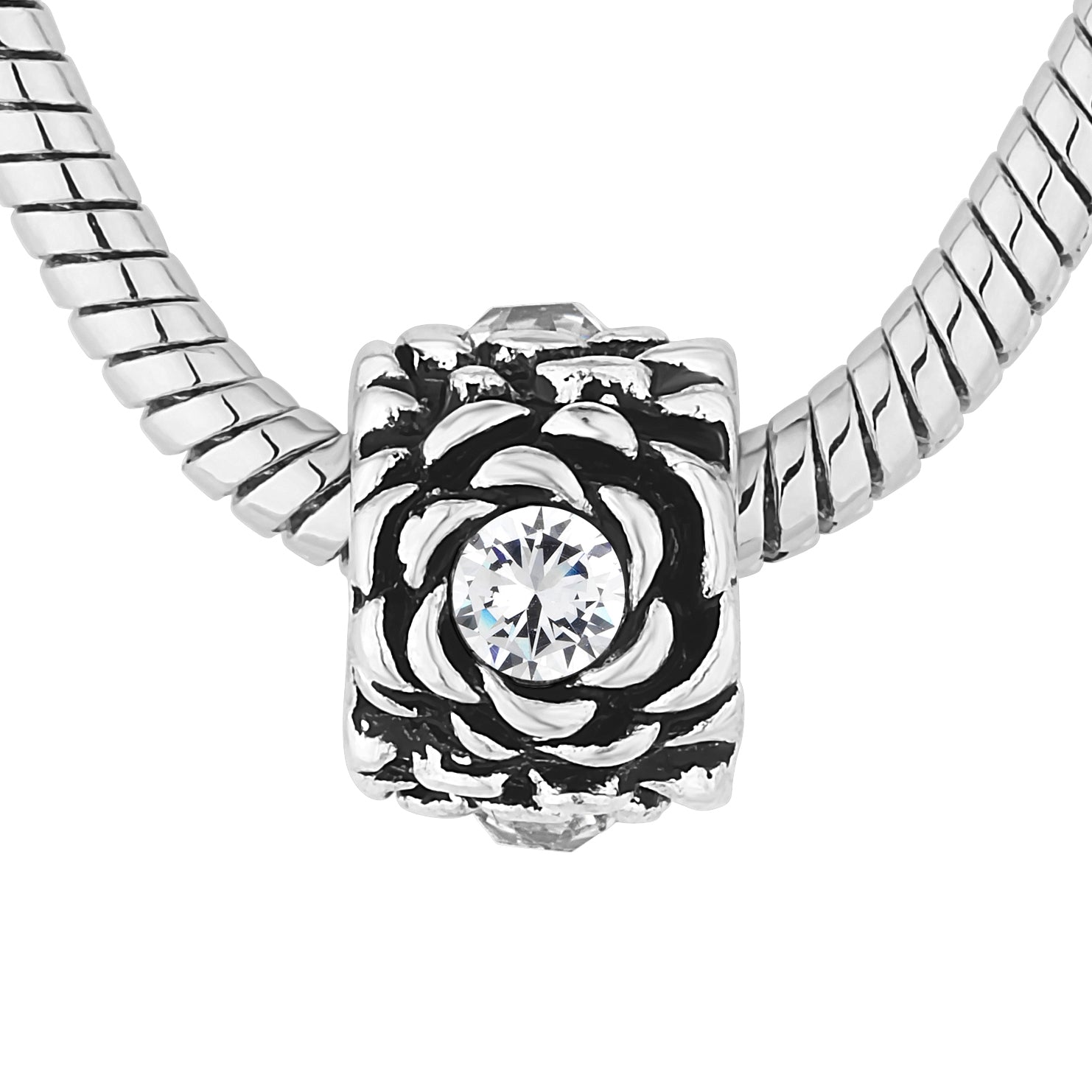 Charm Bracelet with Ochre Charms