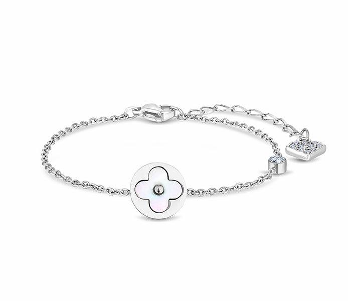 Clover Bracelet in Silver