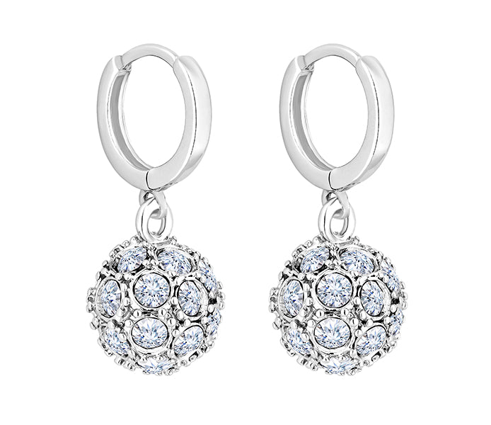 Crystal Ball Earrings