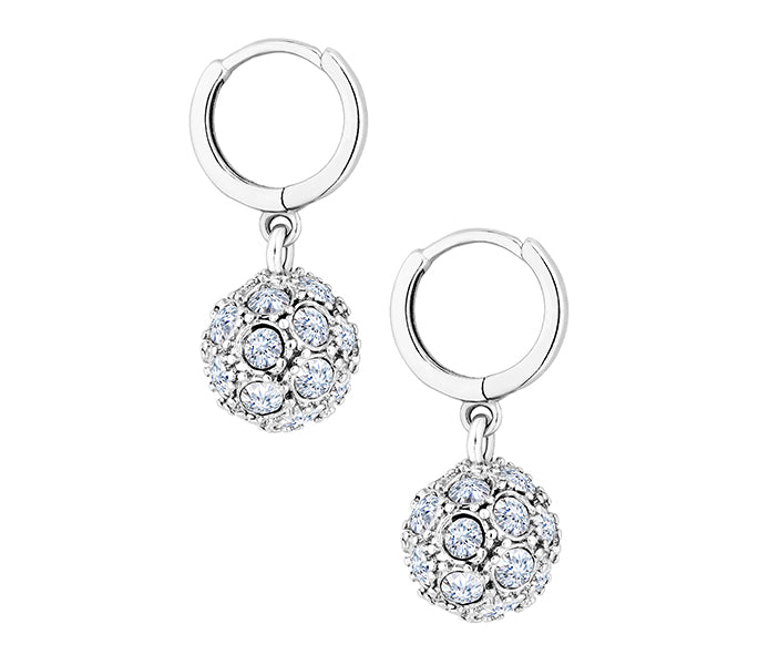 Crystal Ball Earrings