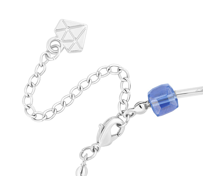 Cube Bracelet in Blue