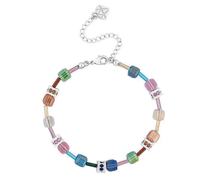 Cube Bracelet in Pastel