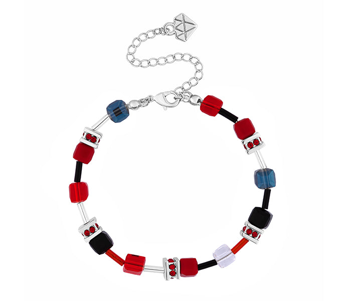 Cube Bracelet in Red
