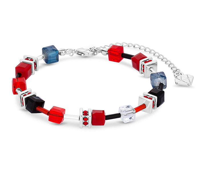 Cube Bracelet in Red