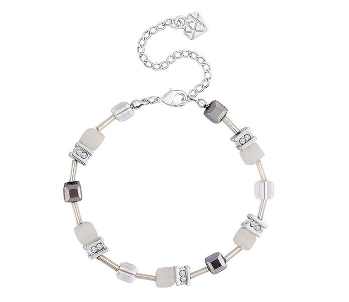 Cube Bracelet in White