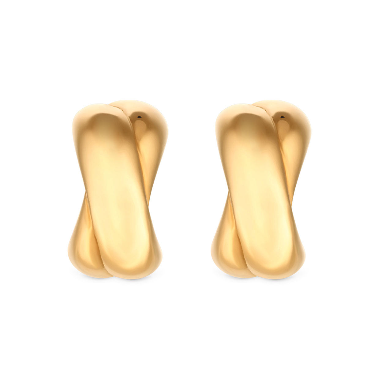 CUP EARRINGS - GOLD