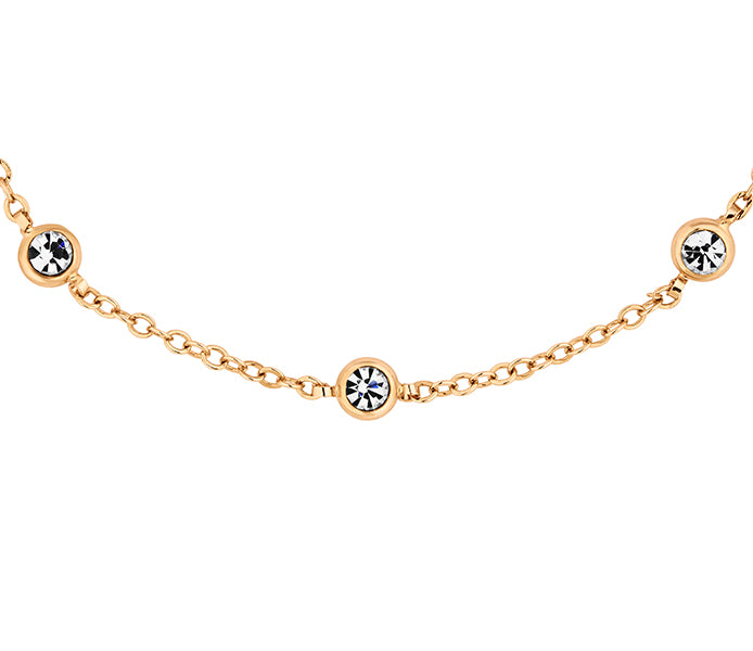 Dew Drop Anklet in Gold Plating