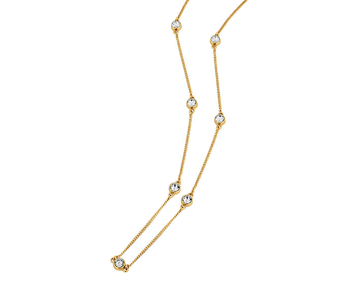 Dew Drop Necklace in Gold Plate