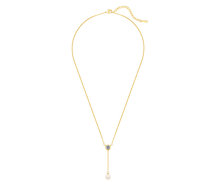 Drop Pearl Pendant in gold plating