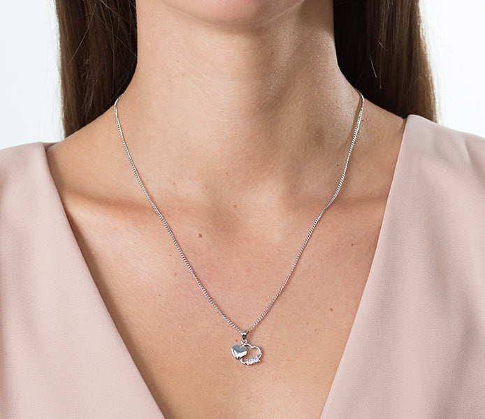 Duo Heart Pendant