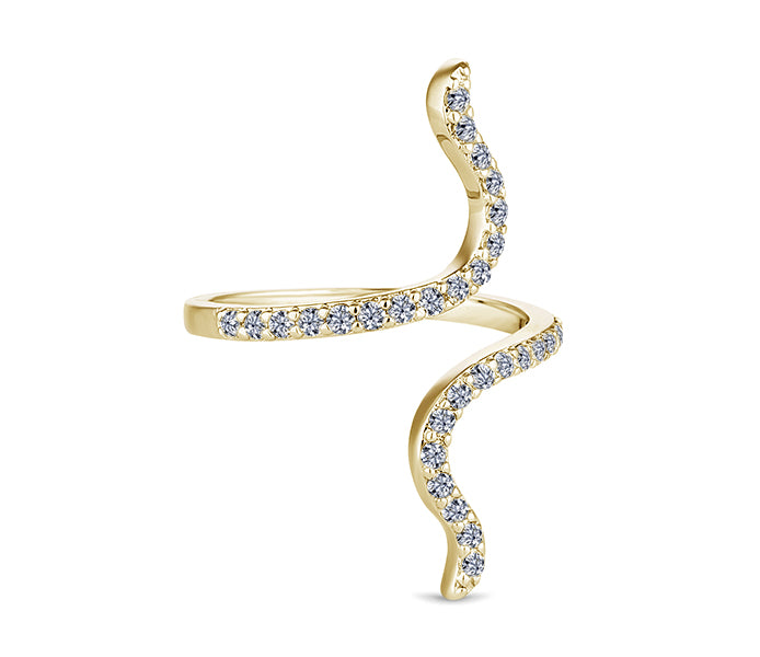 Entwine Ring in Gold