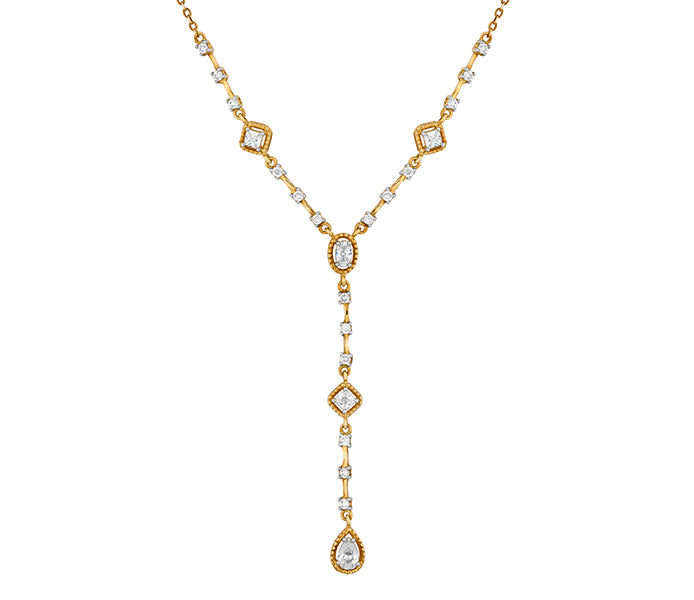 Flare Necklace in Gold