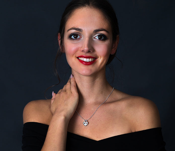 Heart Padlock Pendant