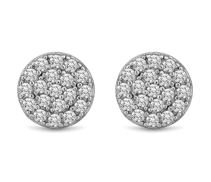 Honeycomb Stud Earrings