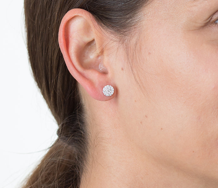 Honeycomb Stud Earrings