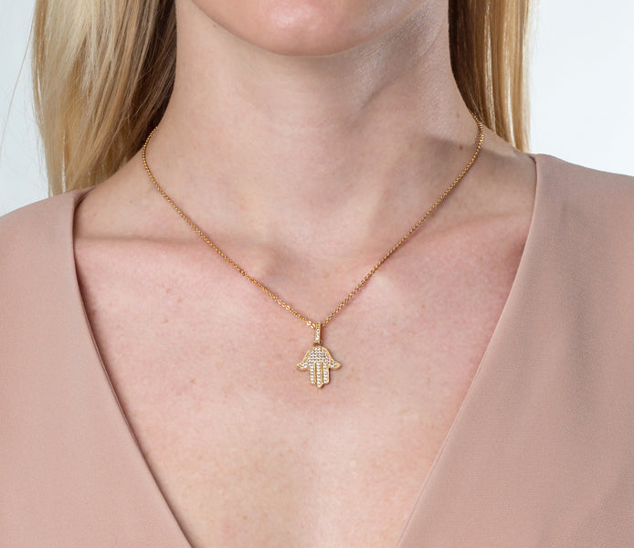 Hamsa Hand Pendant