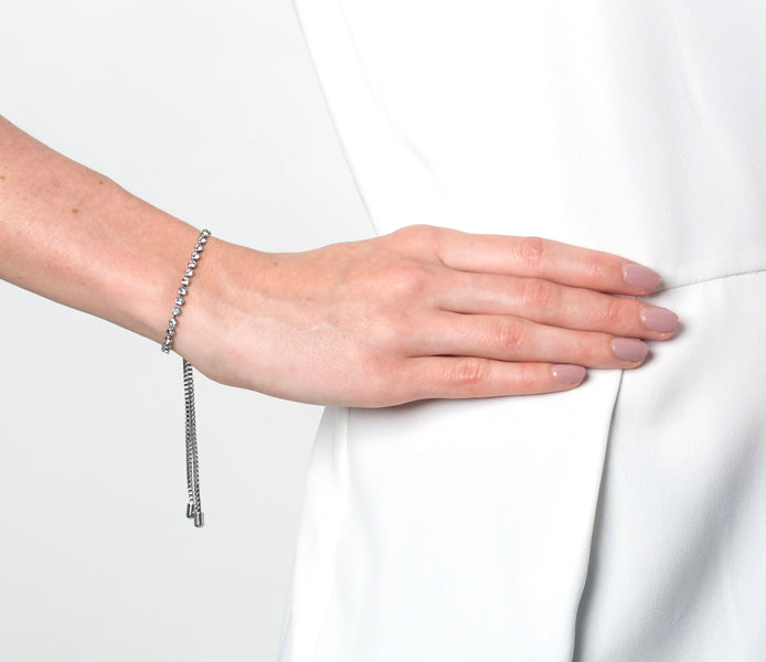 Indo Bracelet in White Gold