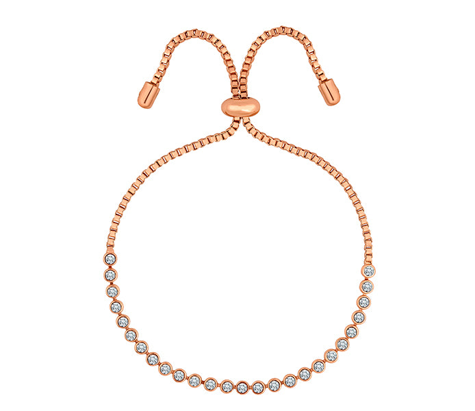 Indo Bracelet in Rose Plating