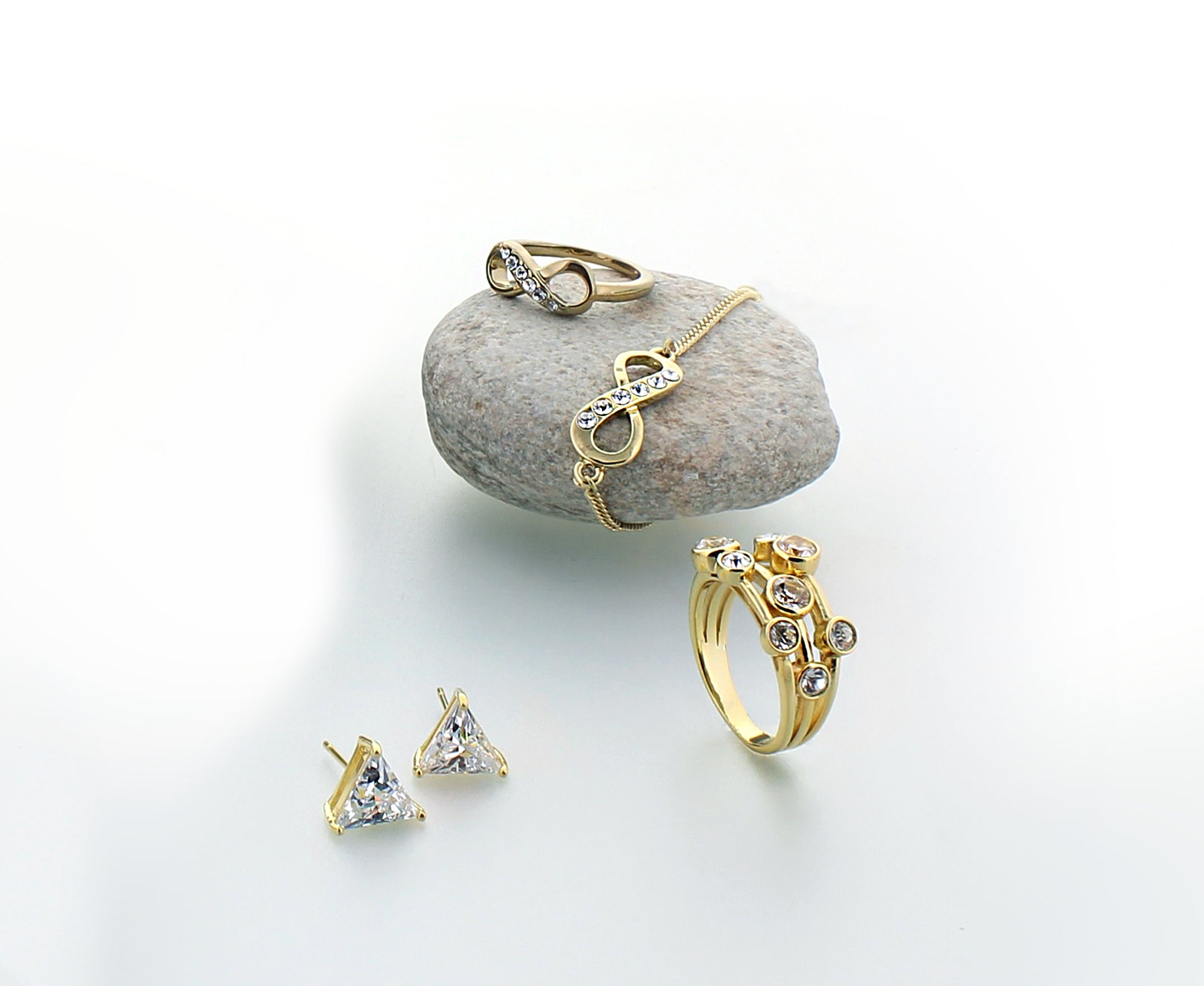 Gold Plated Infinity Anklet