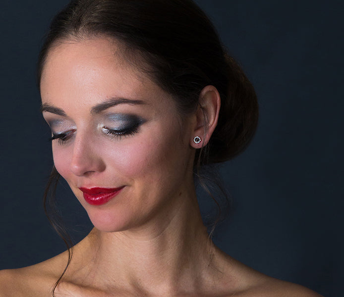 June Gemstone Stud Earrings