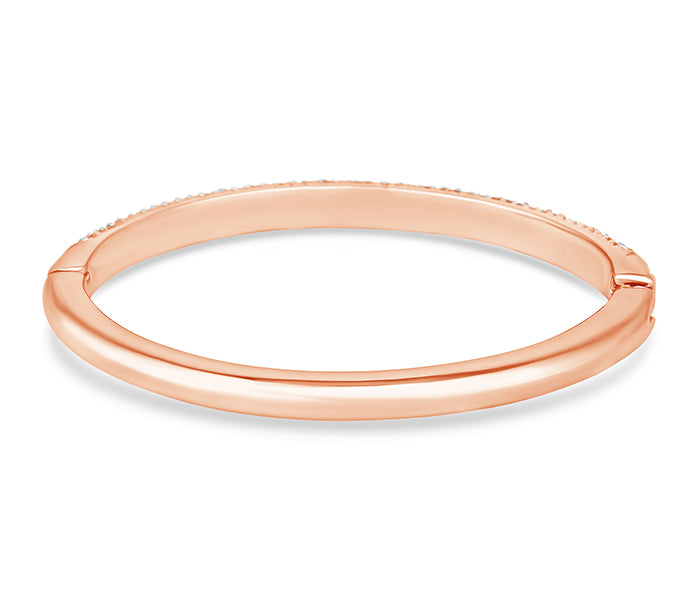 Luminous Bangle in Rose Gold Plating
