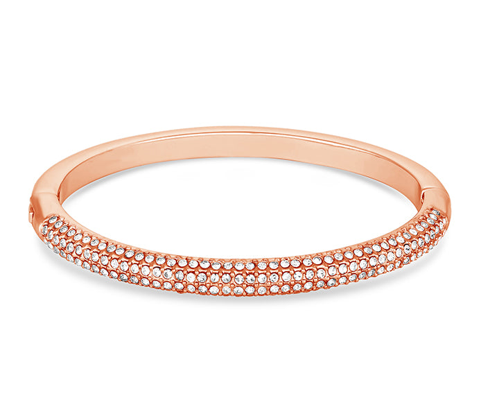 Luminous Bangle in Rose Gold Plating