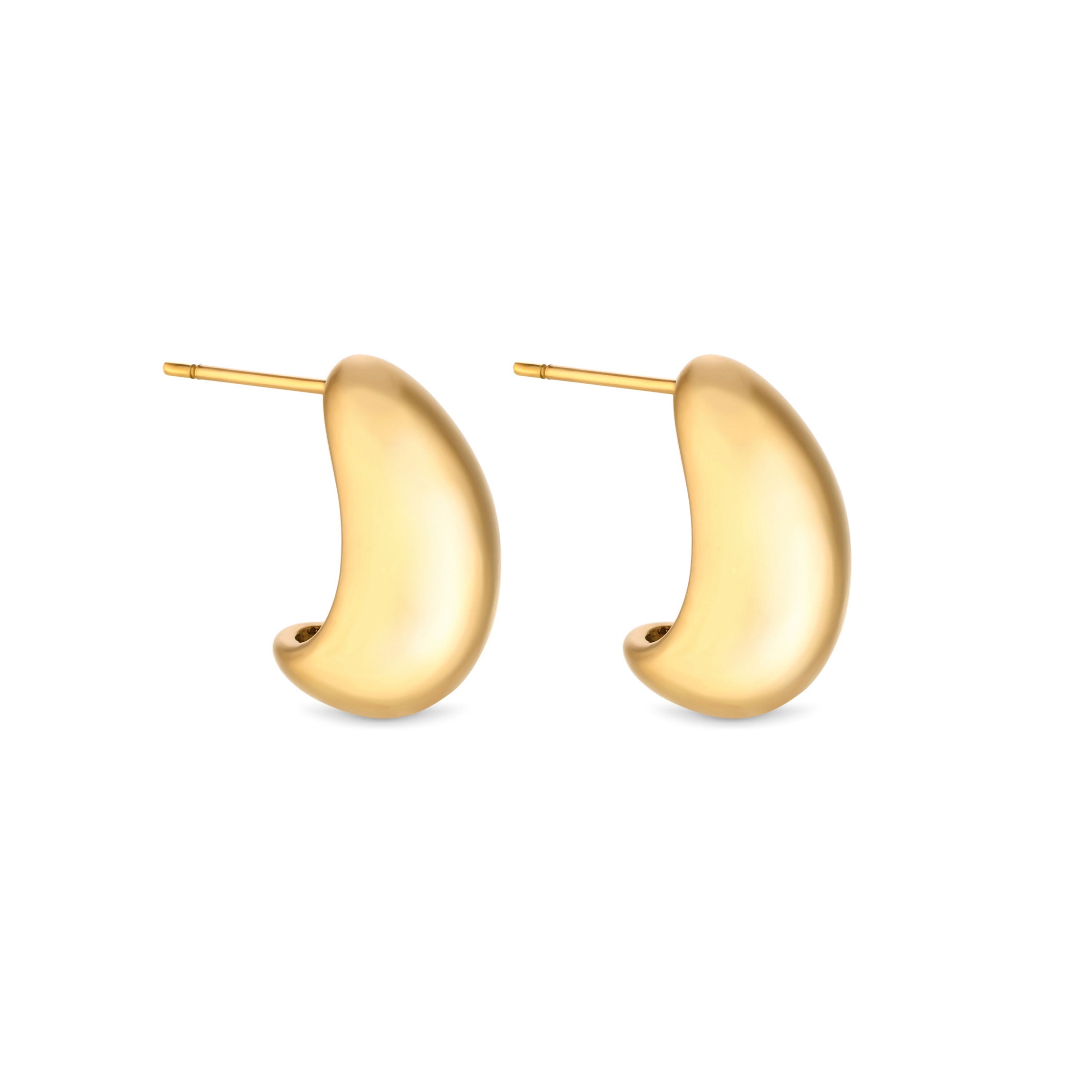 MOON EARRINGS - GOLD