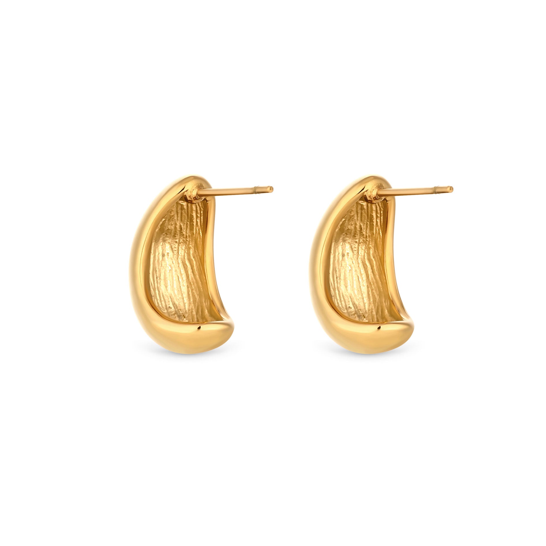 MOON EARRINGS - GOLD