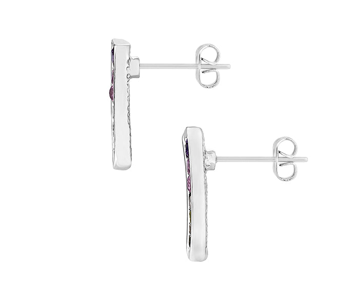 Multi Colour Crystal Studs