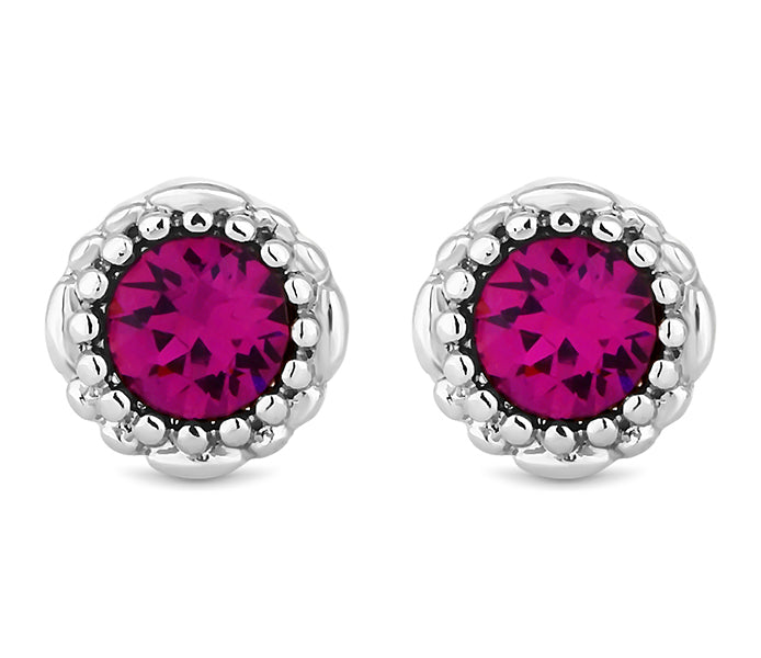 October Gemstone Stud Earrings