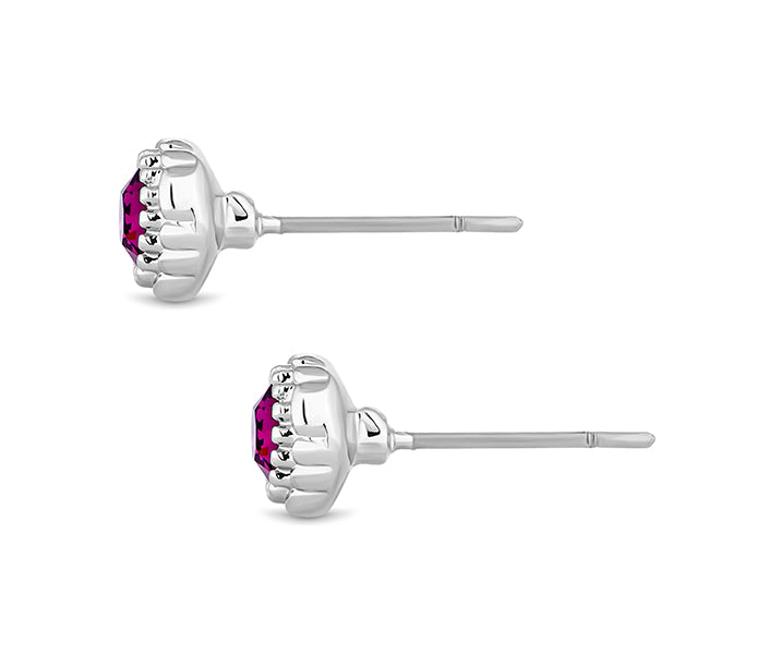 October Gemstone Stud Earrings