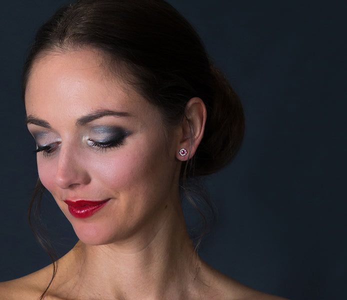 October Gemstone Stud Earrings