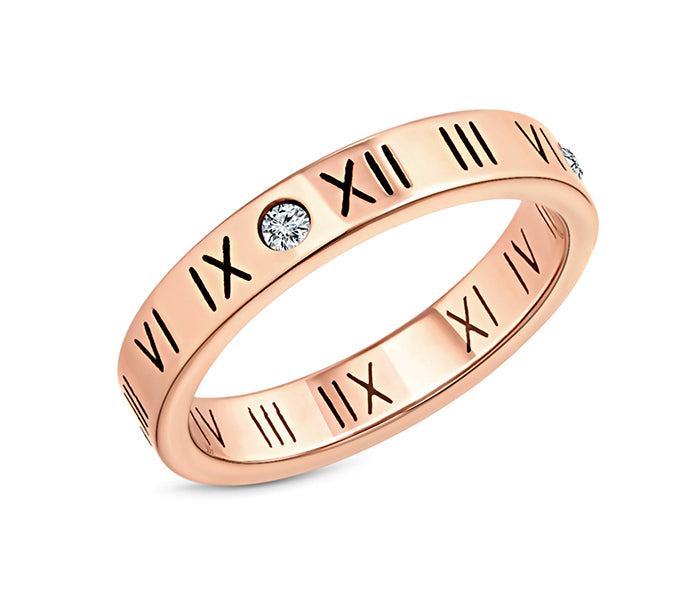 Oracle Ring in Rose Gold Plating